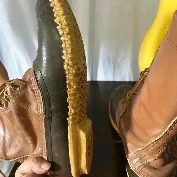 Vintage Kaufman Made In Canada Forester Sorel Tall Boots. Size 10.5. Lace Up. - Picture 7 of 10